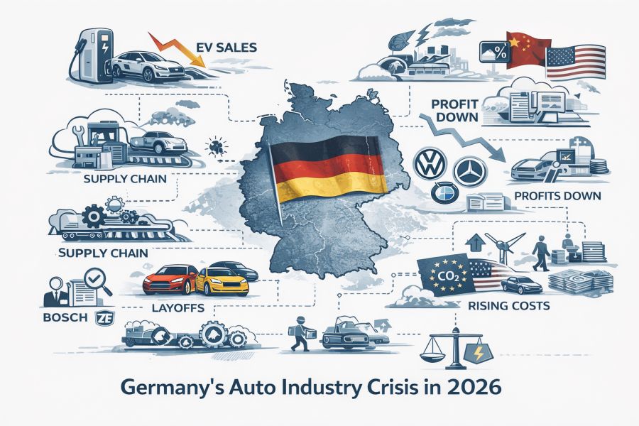 Germany’s Auto Industry at a Crossroads as 2026 Looms